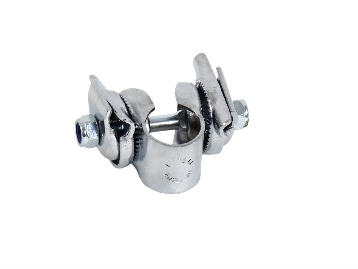 Saddle clip for single rail saddles