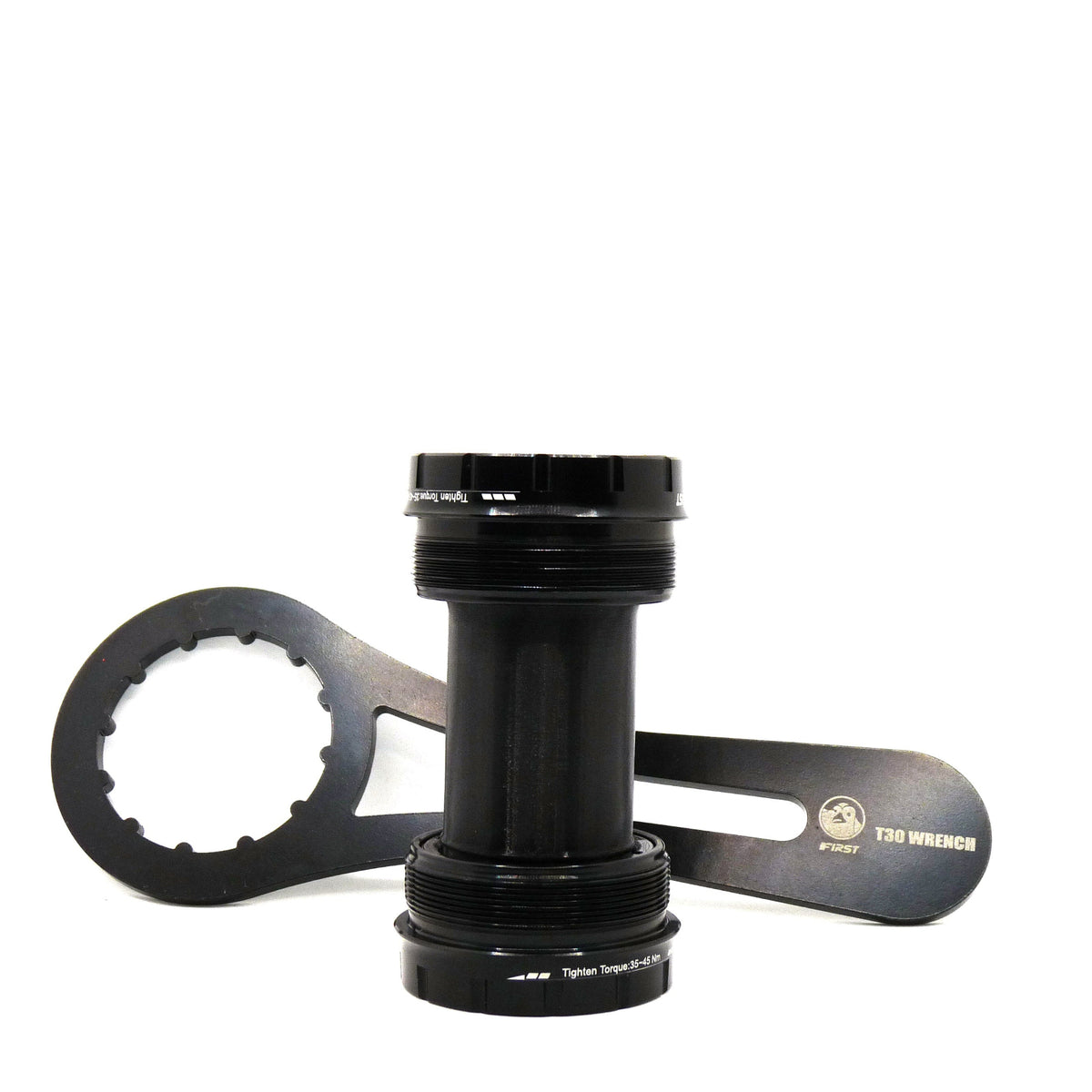 Bottom bracket for internal cable routing