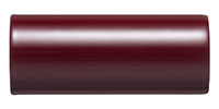 Steel tube powder coated in burgundy.