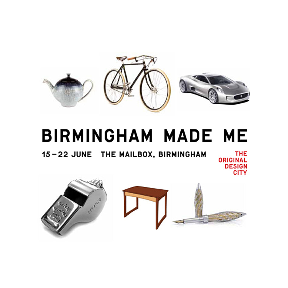 Poster for the 'Birmingham Made Me' campaign in 2012.