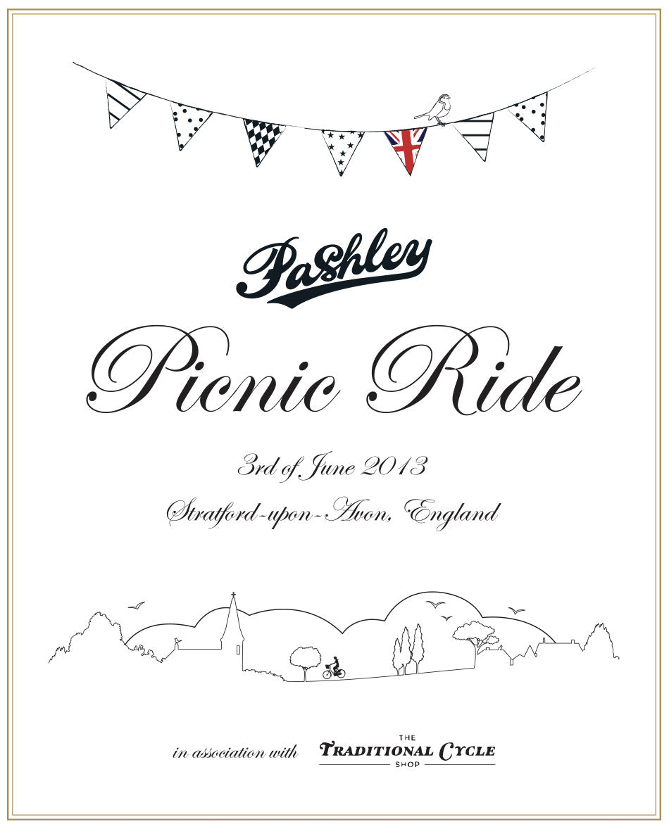 Pashley Picnic Ride Poster 2013.