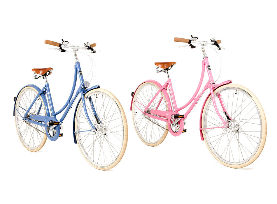 A pair of lovely Pashley Poppies in Blue and Pink!