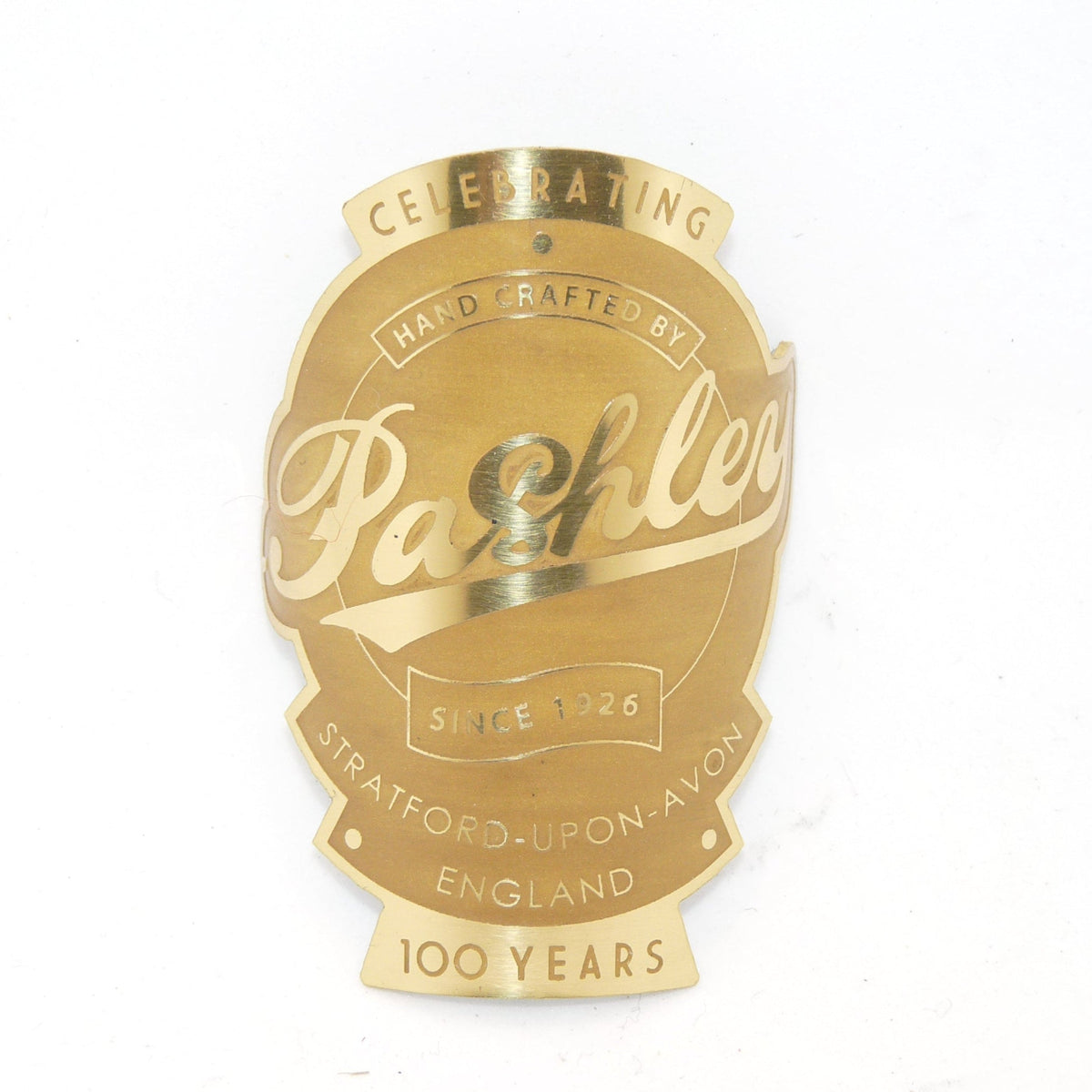 Pashley Centenary Headbadge