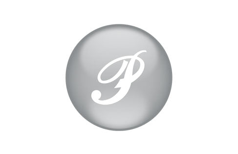 Round grey icon with a Pashley 'P' in the centre.