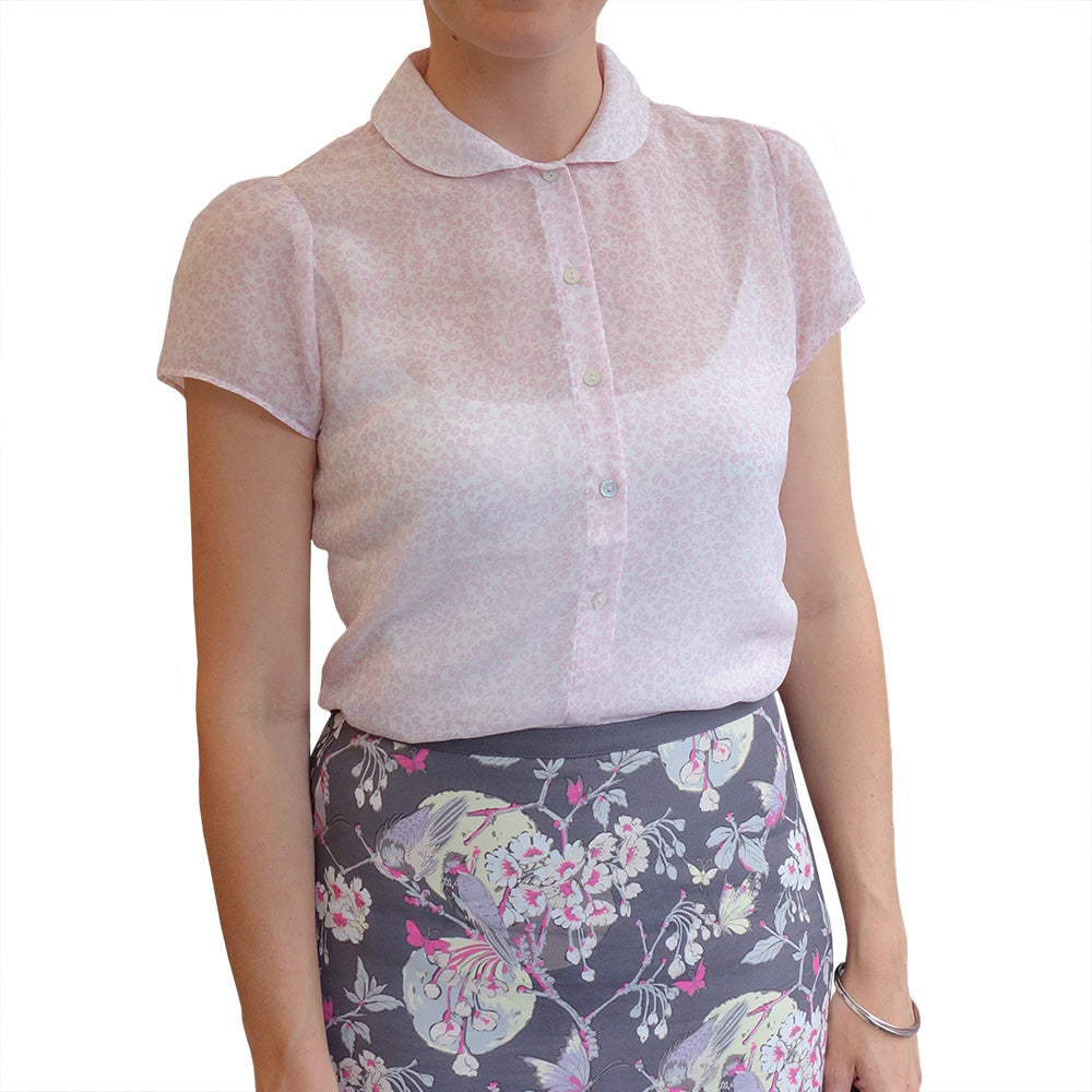 Pashley Pink Blouse with Skirt