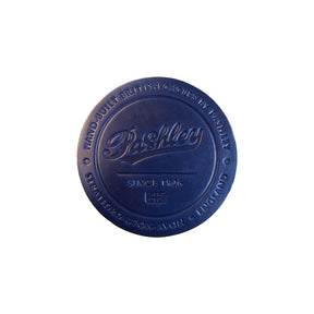 Leather Coaster - Oxford Blue