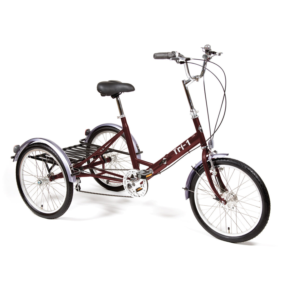 Pashley Tri-1 Burgundy Folding Frame