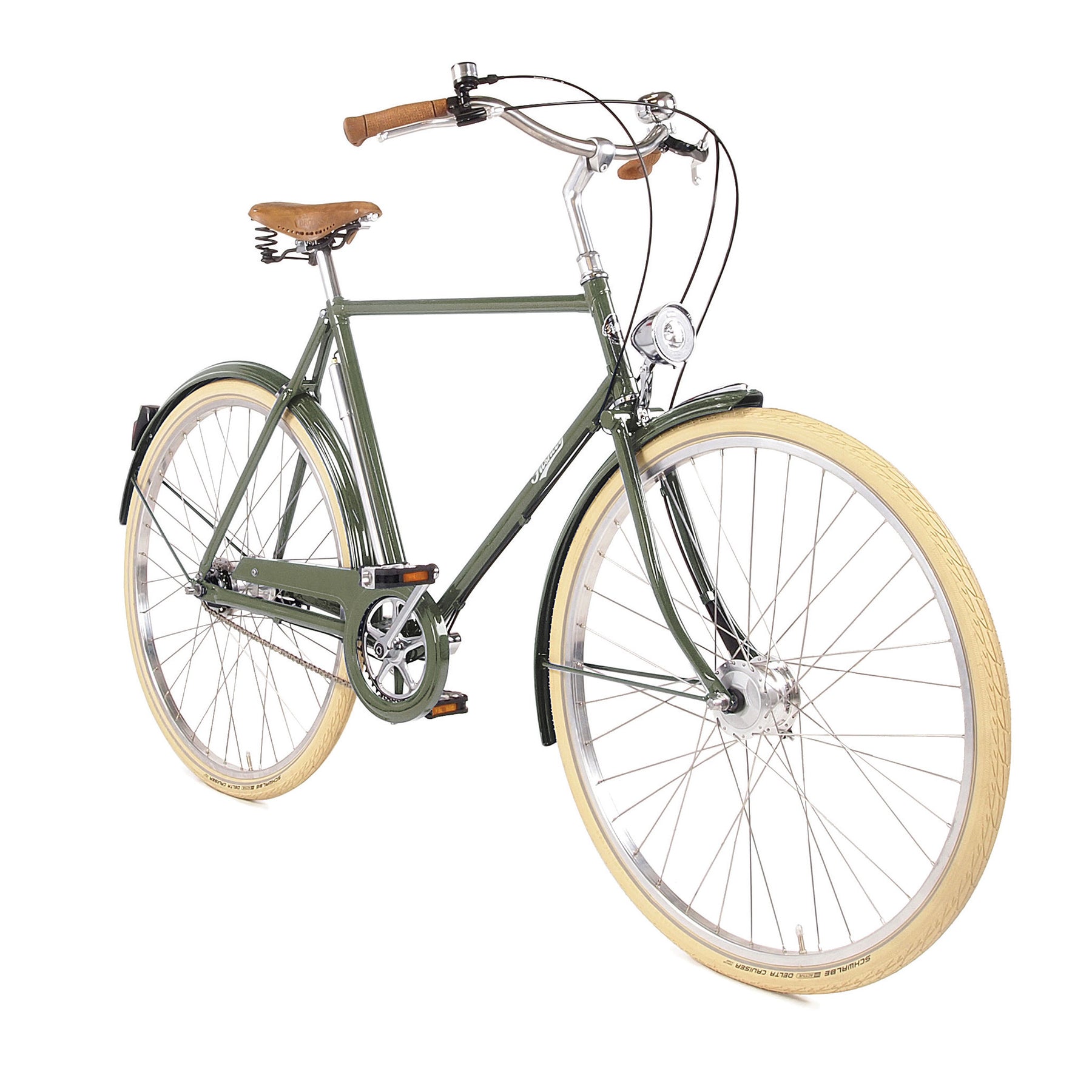 Briton Gents Traditional Bike, with leather saddle Pashley
