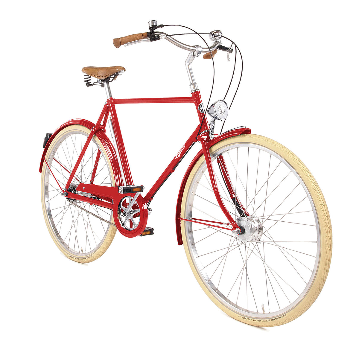 Pashley Briton bike in Royal Red.